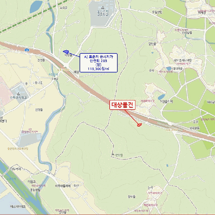울산 울주군 상북면 임야 경매 물건 사진 5 · 2025타경1384