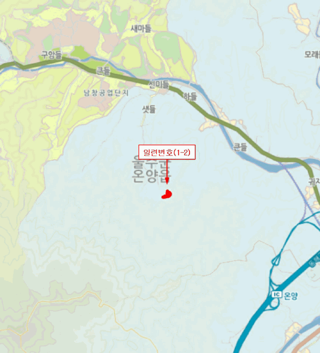 울산 울주군 온양읍 임야 경매 물건 사진 6 · 2025타경1477
