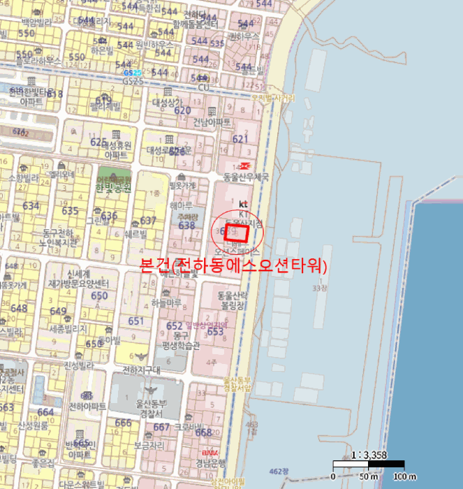 울산 동구 전하동 상가,오피스텔,근린시설 경매 물건 사진 5 · 2025타경1529