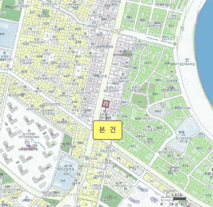 울산 동구 화정동 상가,오피스텔,근린시설 경매 물건 사진 3 · 2025타경1545