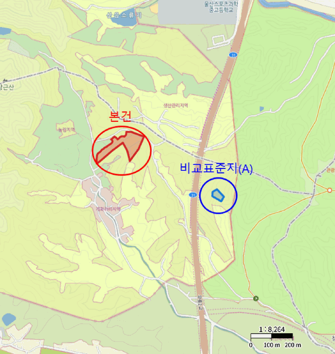 울산 북구 무룡동 임야 경매 물건 사진 4 · 2025타경1591