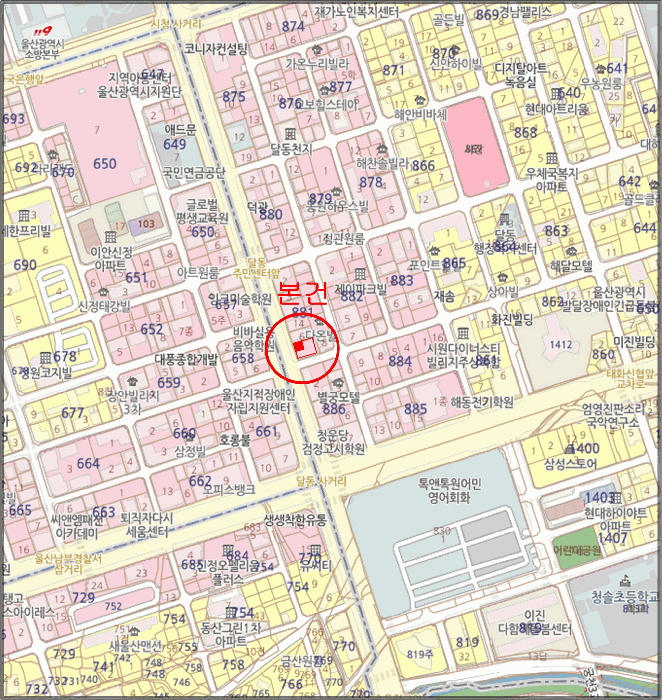 울산 남구 달동 상가,오피스텔,근린시설 경매 물건 사진 2 · 2026타경10191