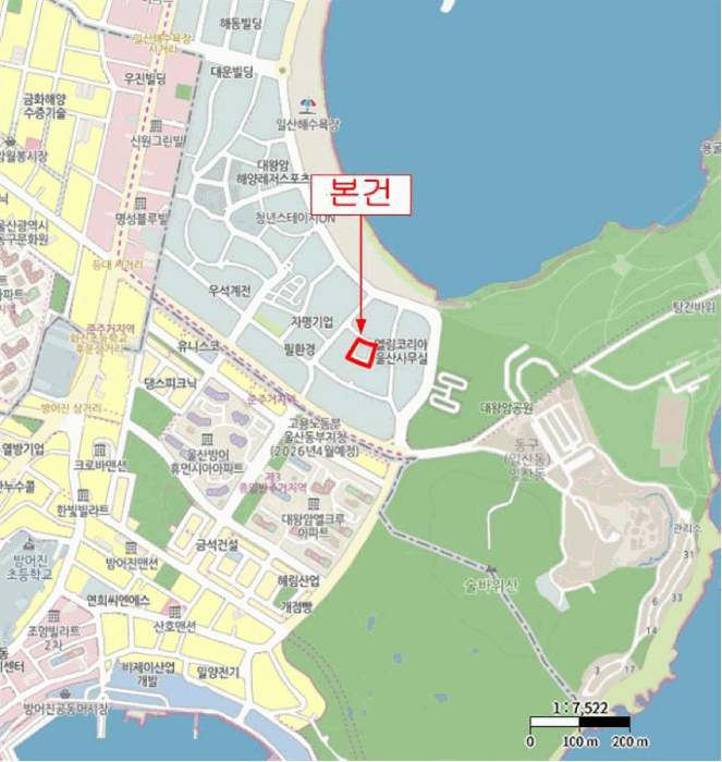 울산 동구 일산동 숙박시설 경매 물건 사진 4 · 2026타경10709