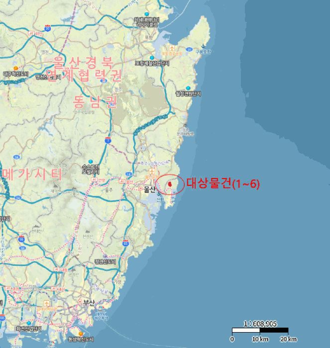울산 동구 동부동 임야 경매 물건 사진 5 · 2026타경10758