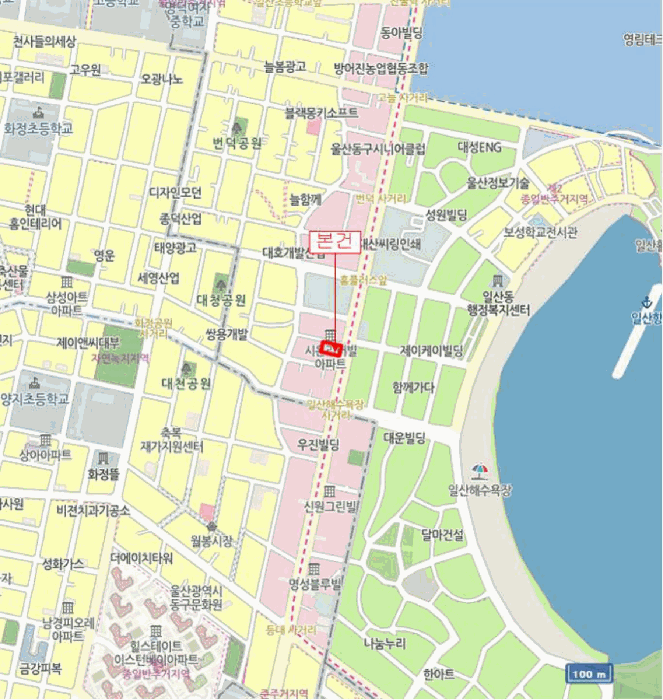 울산 동구 일산동 상가,오피스텔,근린시설 경매 물건 사진 3 · 2026타경10933