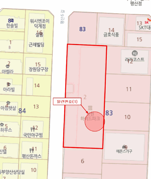 경남 양산시 평산동 상가,오피스텔,근린시설 경매 물건 사진 3 · 2026타경185