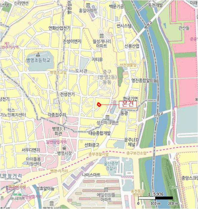 울산 중구 동동 대지 경매 물건 사진 5 · 2026타경186