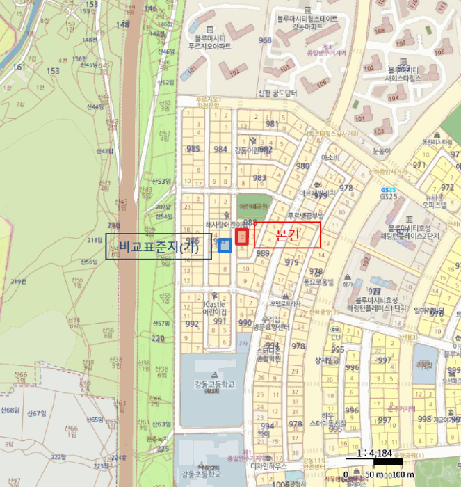 울산 북구 산하동 대지,임야,전답 경매 물건 사진 3 · 2026타경211