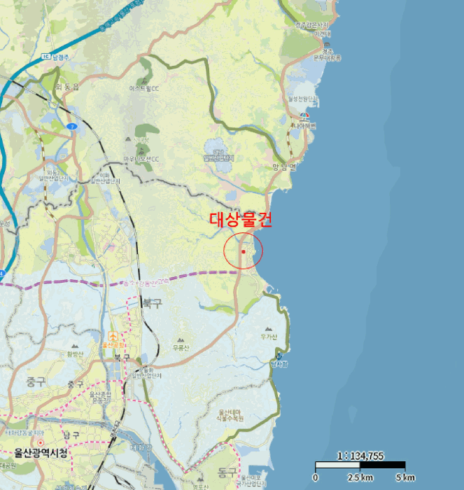 울산 북구 산하동 대지,임야,전답 경매 물건 사진 4 · 2026타경211
