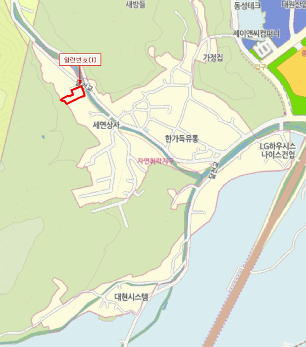 울산 북구 달천동 대지,임야,전답 경매 물건 사진 5 · 2026타경303