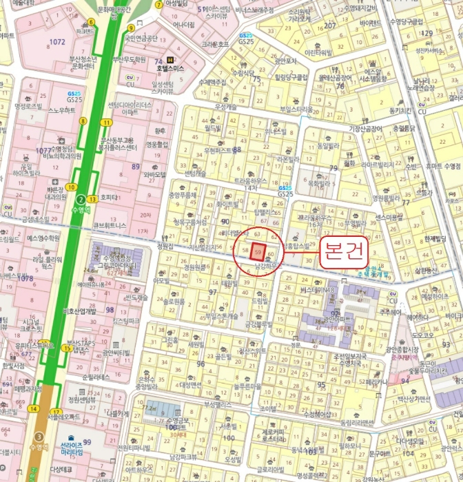 부산 수영구 광안동 다세대주택 경매 물건 사진 4 · 2024타경104968