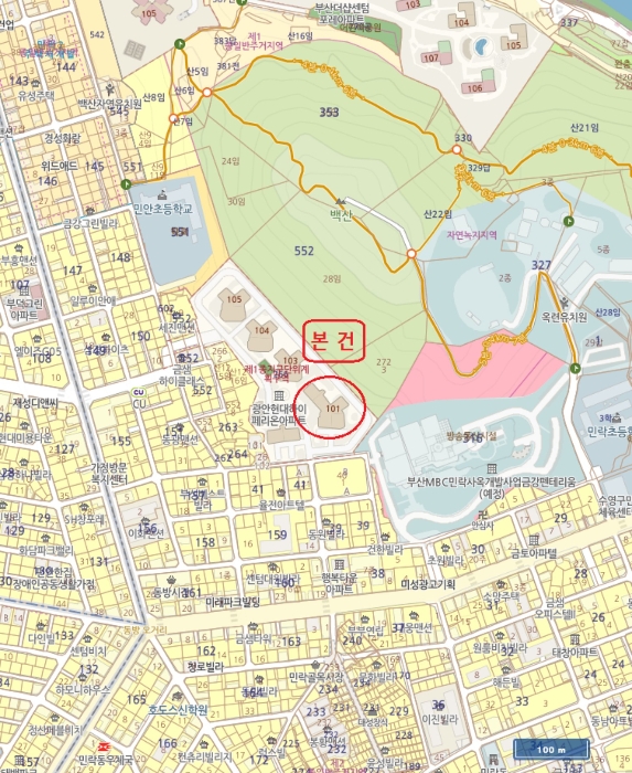 부산 수영구 민락동 아파트 경매 물건 사진 2 · 2024타경109581