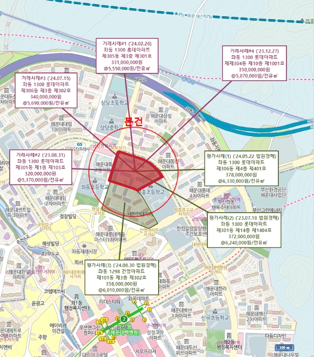 부산 해운대구 좌동 아파트 경매 물건 사진 3 · 2024타경110840