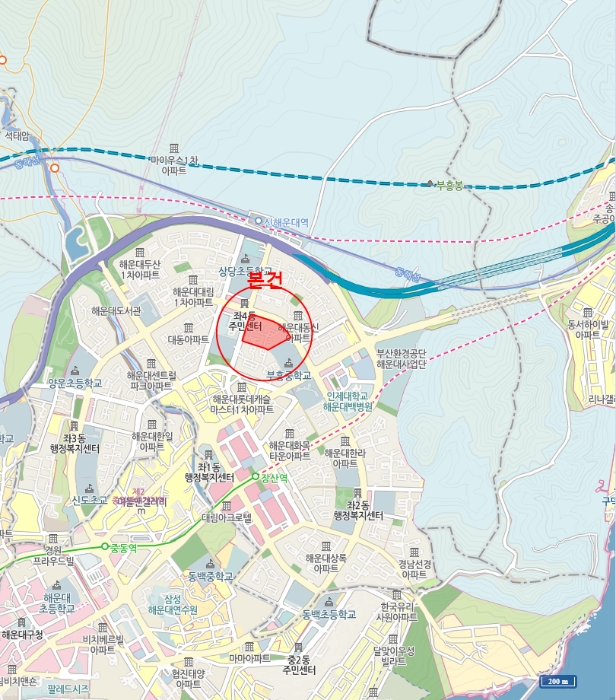 부산 해운대구 좌동 아파트 경매 물건 사진 4 · 2024타경110840