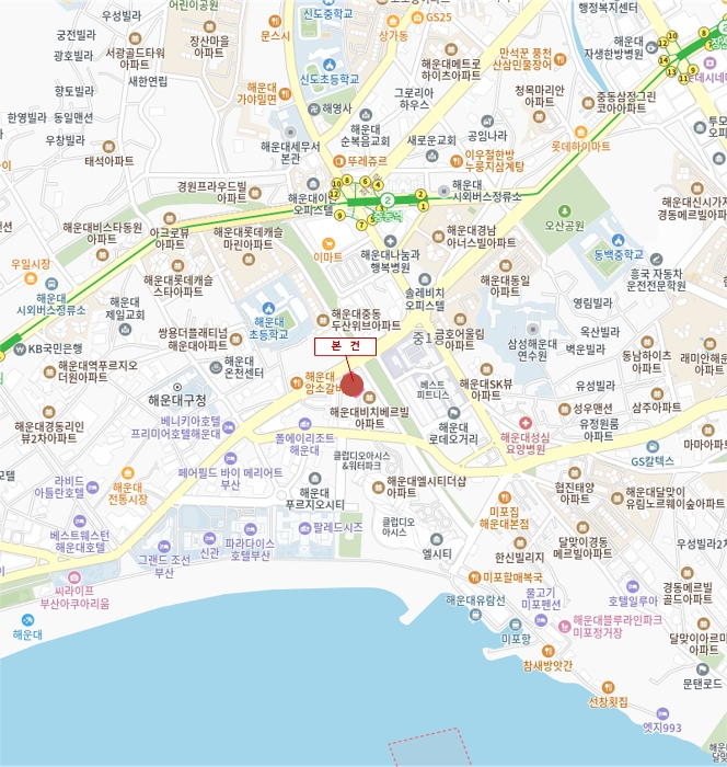 부산 해운대구 중동 상가,오피스텔,근린시설 경매 물건 사진 4 · 2024타경111522