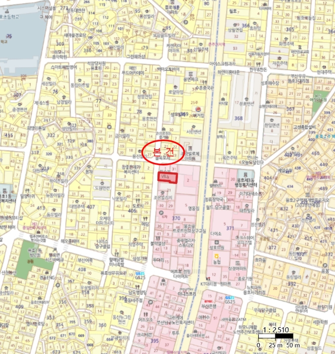 부산 남구 용호동 다세대 경매 물건 사진 2 · 2024타경112860