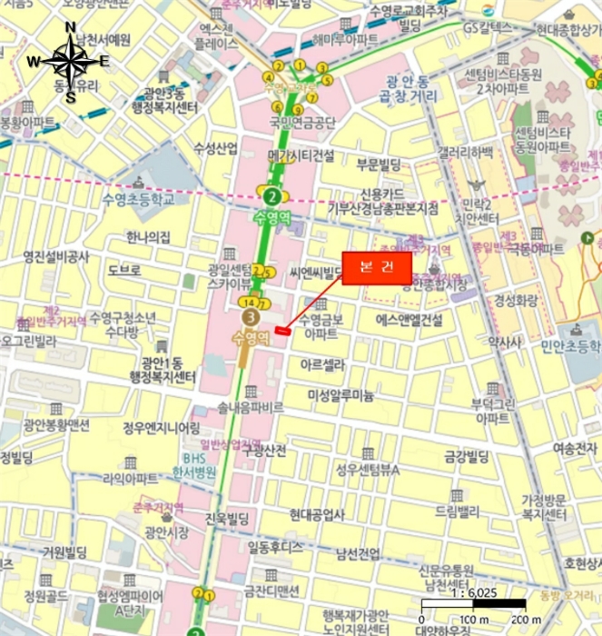 부산 수영구 광안동 연립주택,다세대,빌라 경매 물건 사진 5 · 2024타경113146