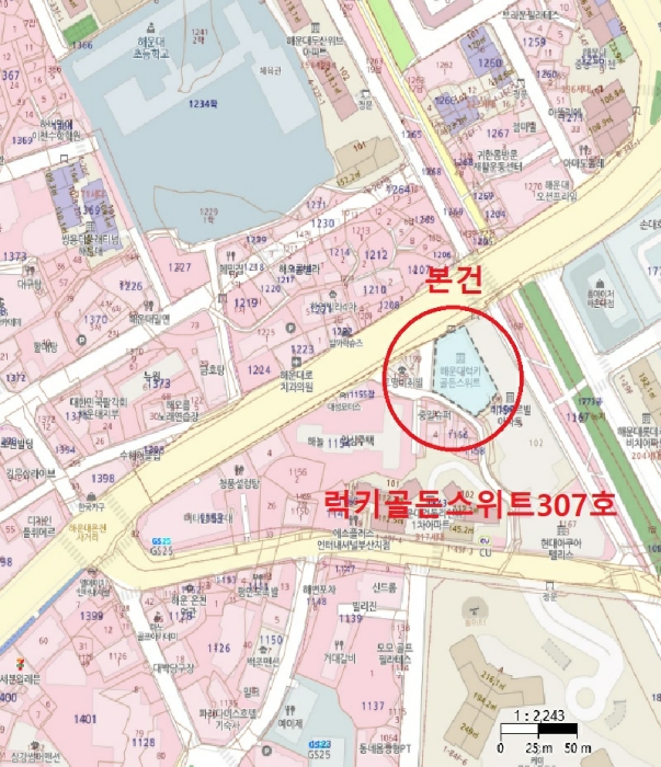 부산 해운대구 중동 오피스텔 경매 물건 사진 3 · 2024타경113368