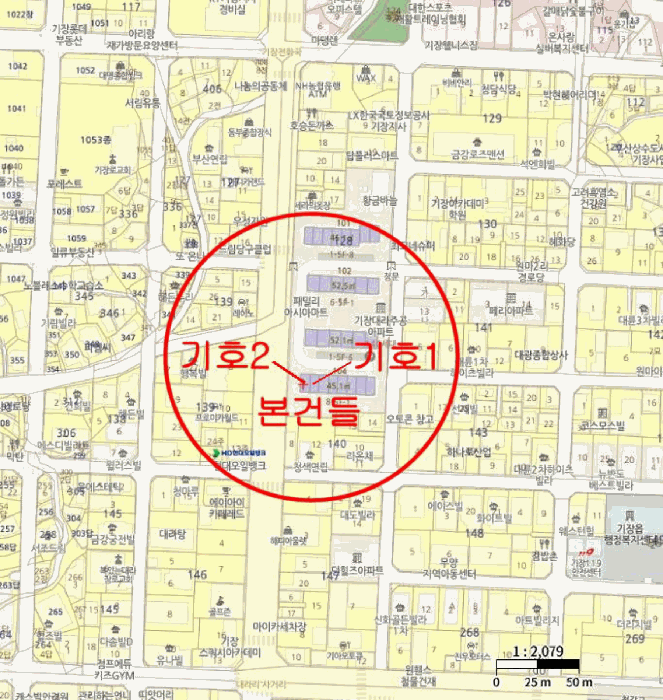 부산 기장군 기장읍 대지 경매 물건 사진 3 · 2024타경5962