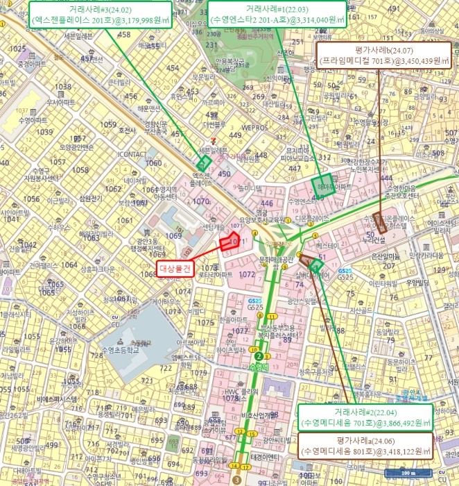 부산 수영구 광안동 상가,오피스텔,근린시설 경매 물건 사진 5 · 2024타경6897