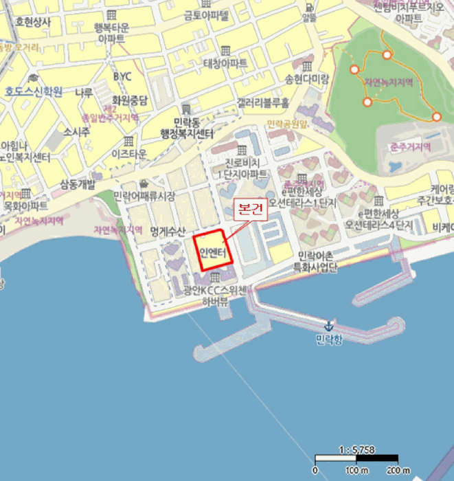 부산 수영구 민락동 근린생활시설 경매 물건 사진 3 · 2025타경415