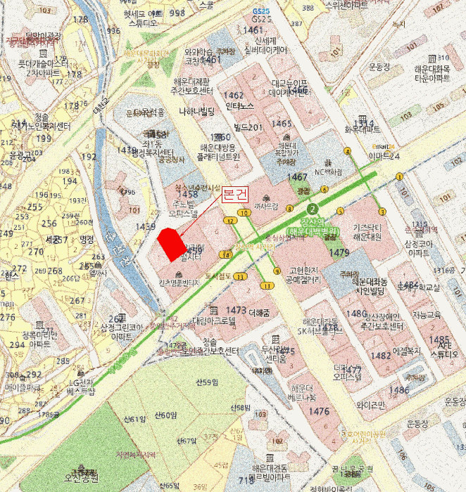 부산 해운대구 좌동 오피스텔 경매 물건 사진 2 · 2025타경4911