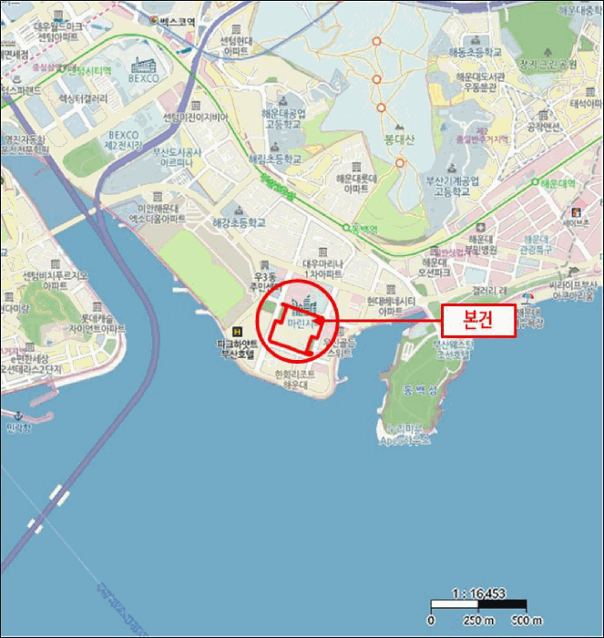 부산 해운대구 우동 아파트 경매 물건 사진 3 · 2025타경4937