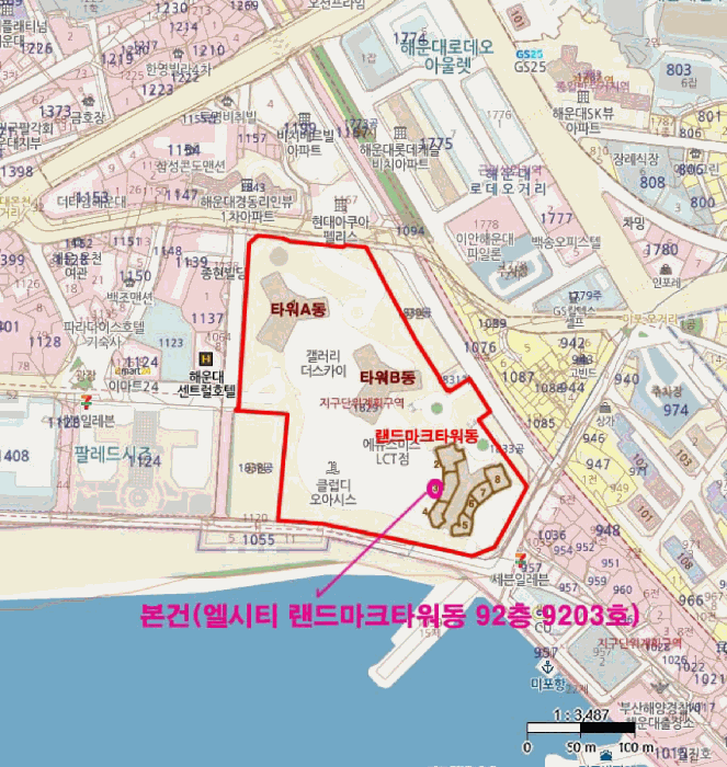 부산 해운대구 중동 숙박시설 경매 물건 사진 4 · 2025타경4970