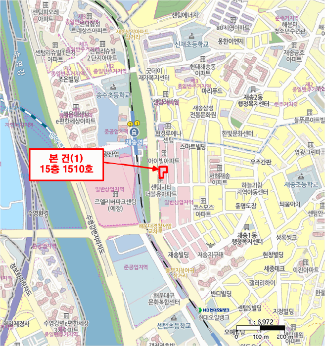 부산 해운대구 재송동 오피스텔 경매 물건 사진 4 · 2025타경520