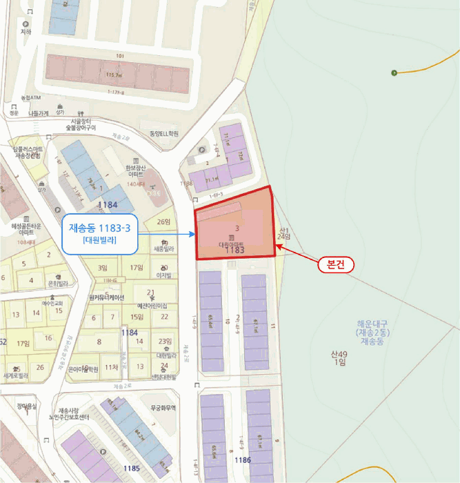 부산 해운대구 재송동 아파트 경매 물건 사진 2 · 2025타경5296