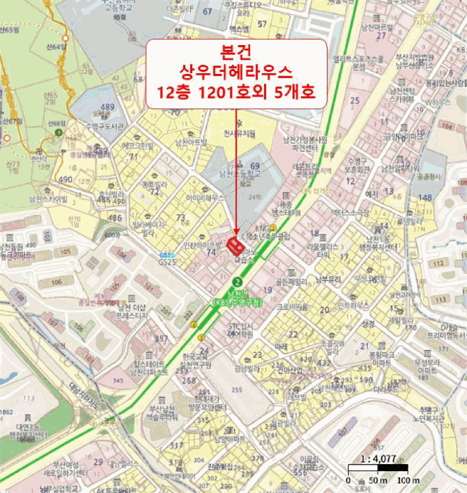부산 수영구 남천동 오피스텔 경매 물건 사진 5 · 2025타경5651