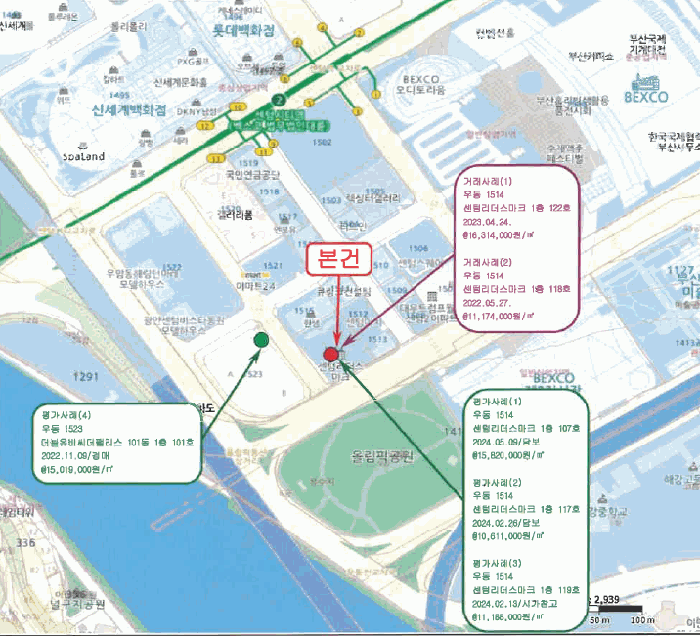 부산 해운대구 우동 근린시설 경매 물건 사진 4 · 2025타경5766