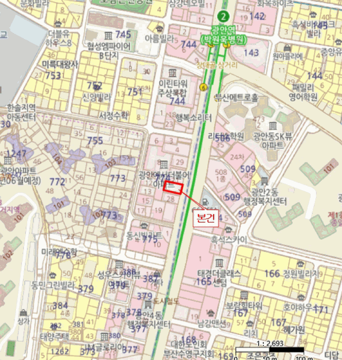 부산 수영구 광안동 상가,오피스텔,근린시설 경매 물건 사진 4 · 2025타경5790