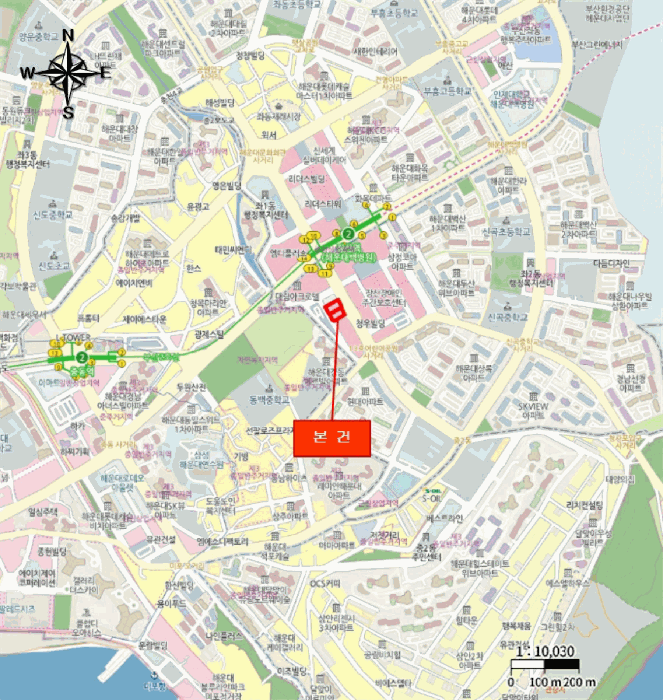 부산 해운대구 좌동 상가,오피스텔,근린시설 경매 물건 사진 4 · 2025타경5811