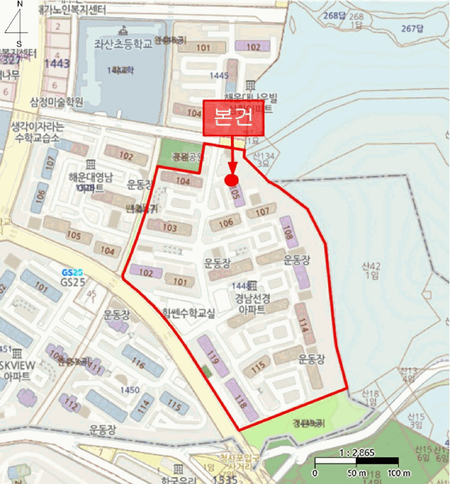 부산 해운대구 좌동 아파트 경매 물건 사진 5 · 2025타경5813