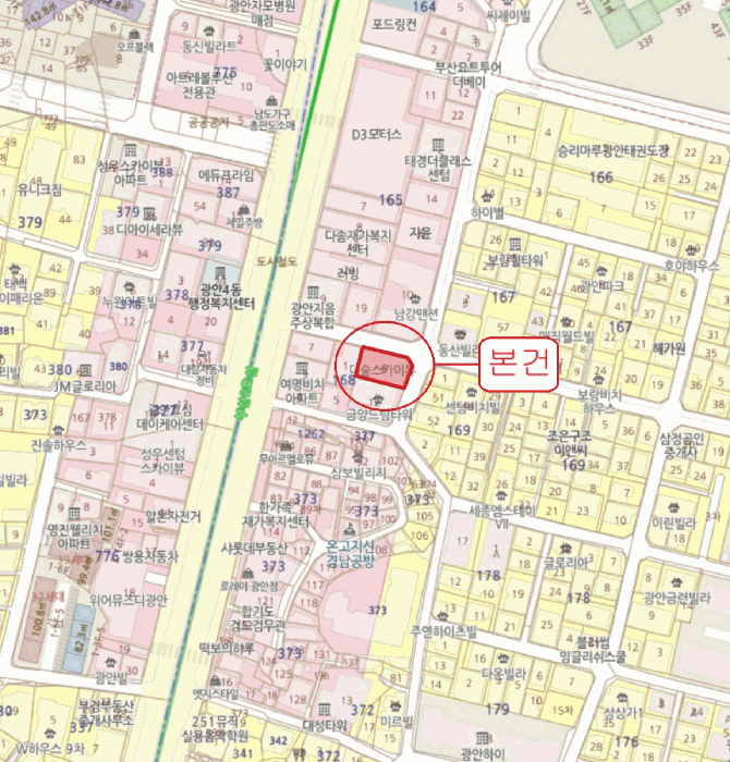 부산 수영구 광안동 연립주택,다세대,빌라 경매 물건 사진 3 · 2025타경5924