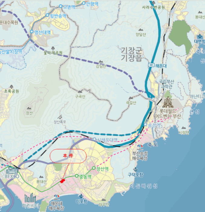 부산 해운대구 우동 아파트 경매 물건 사진 3 · 2025타경602