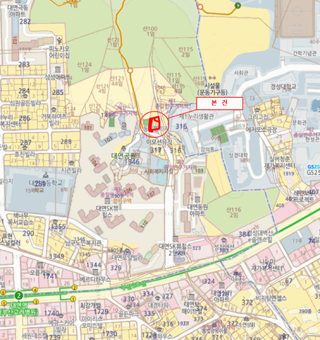 부산 남구 대연동 상가,오피스텔,근린시설 경매 물건 사진 5 · 2025타경6020