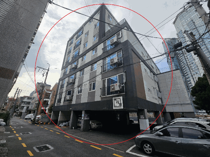 부산 해운대구 중동 다세대주택 경매 물건 사진