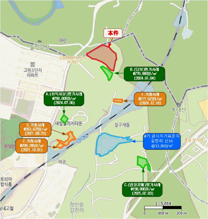부산 기장군 장안읍 임야 경매 물건 사진 5 · 2025타경609