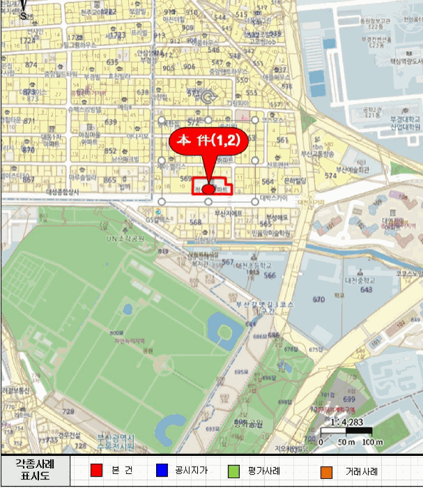 부산 남구 대연동 상가,오피스텔,근린시설 경매 물건 사진 4 · 2025타경6244