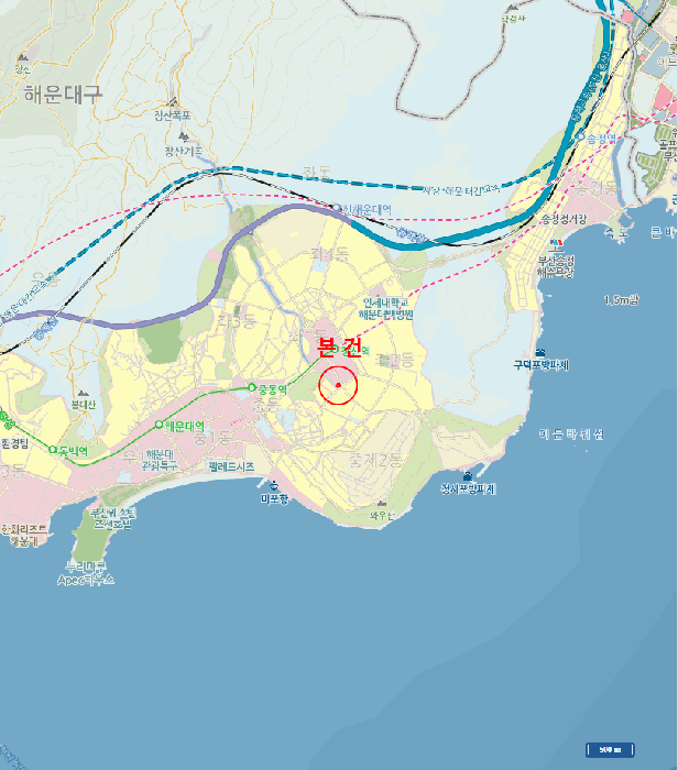 부산 해운대구 좌동 상가,오피스텔,근린시설 경매 물건 사진 4 · 2025타경6259