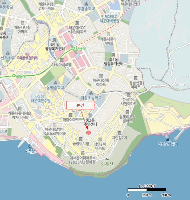 부산 해운대구 중동 아파트 경매 물건 사진 4 · 2025타경714