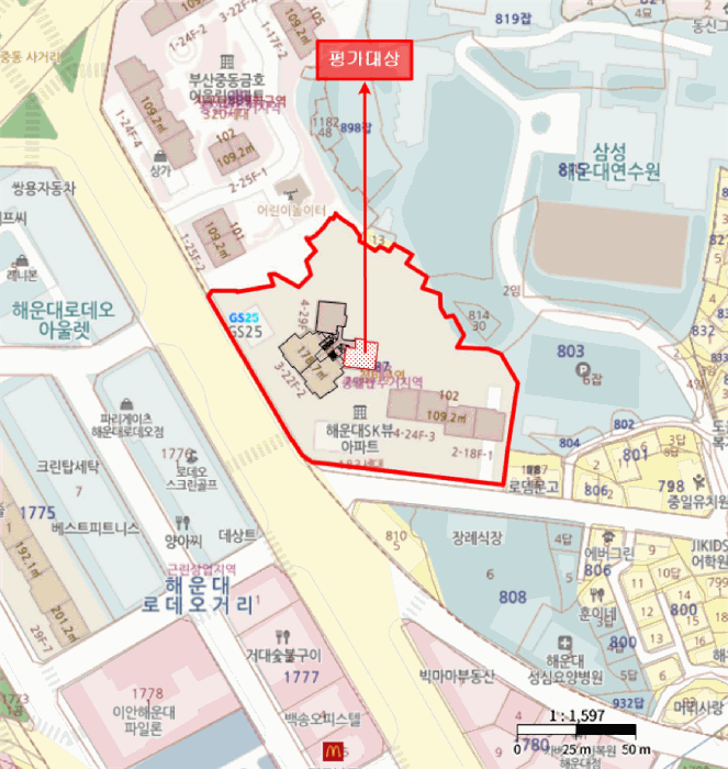 부산 해운대구 중동 아파트 경매 물건 사진 5 · 2025타경722