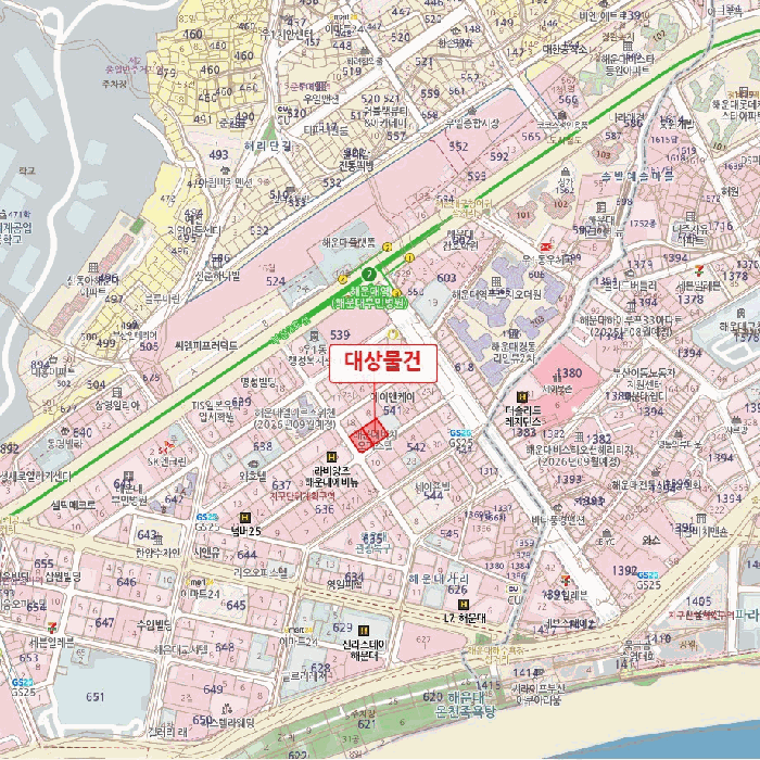 부산 해운대구 우동 근린시설 경매 물건 사진 4 · 2025타경735