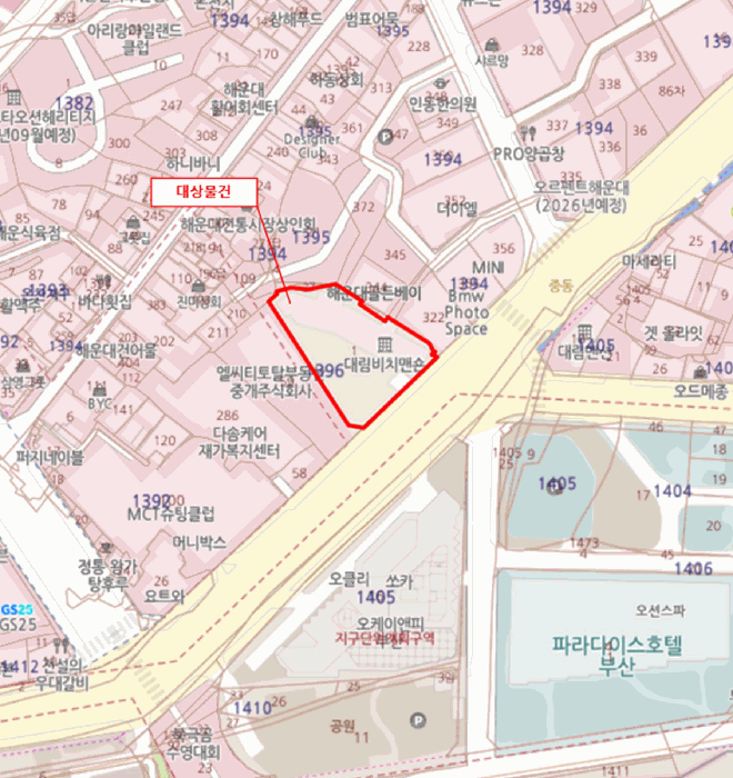 부산 해운대구 중동 아파트 경매 물건 사진 3 · 2025타경760