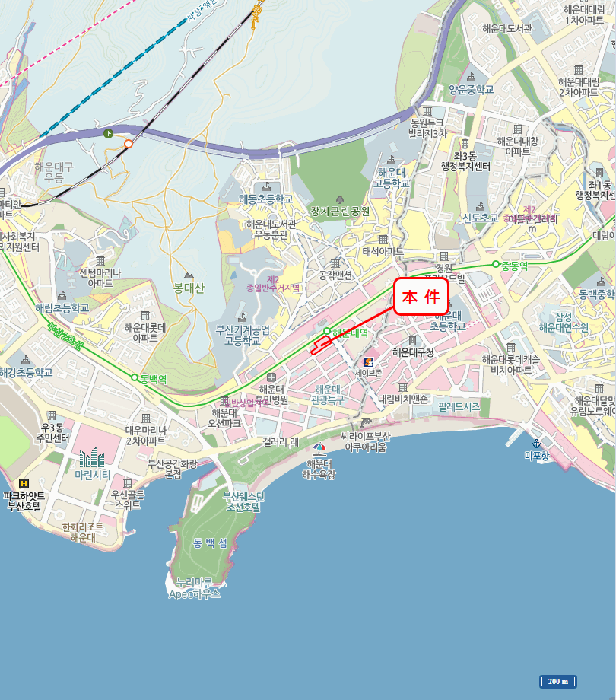 부산 해운대구 우동 상가,오피스텔,근린시설 경매 물건 사진 4 · 2025타경762