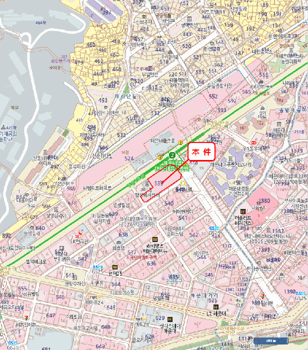 부산 해운대구 우동 상가,오피스텔,근린시설 경매 물건 사진 5 · 2025타경762