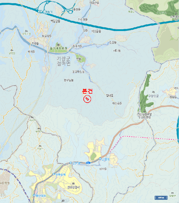 부산 기장군 철마면 임야 경매 물건 사진 6 · 2025타경806