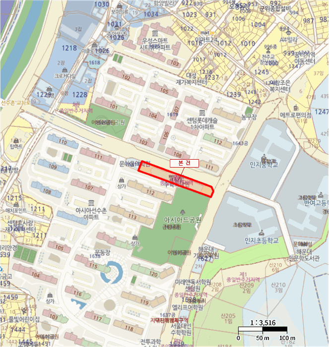 부산 해운대구 반여동 상가,오피스텔,근린시설 경매 물건 사진 4 · 2025타경808